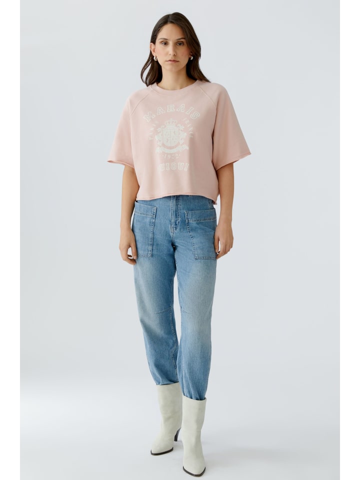 

Oui Толстовка цвета пыльной розы