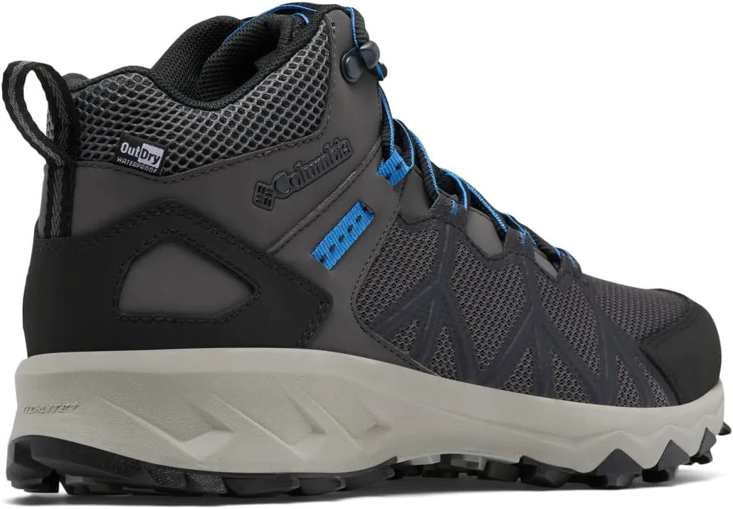 Мужские ботинки Columbia Peakfreak II Mid Outdry, темно-серый/черный — фото 2