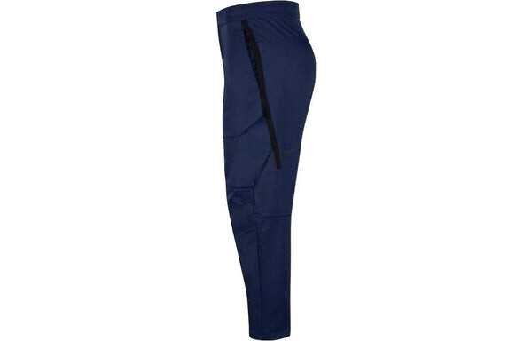 Брюки men's solid color button straight sports pants/trousers/joggers autumn blue Nike, мультиколор — фото 2