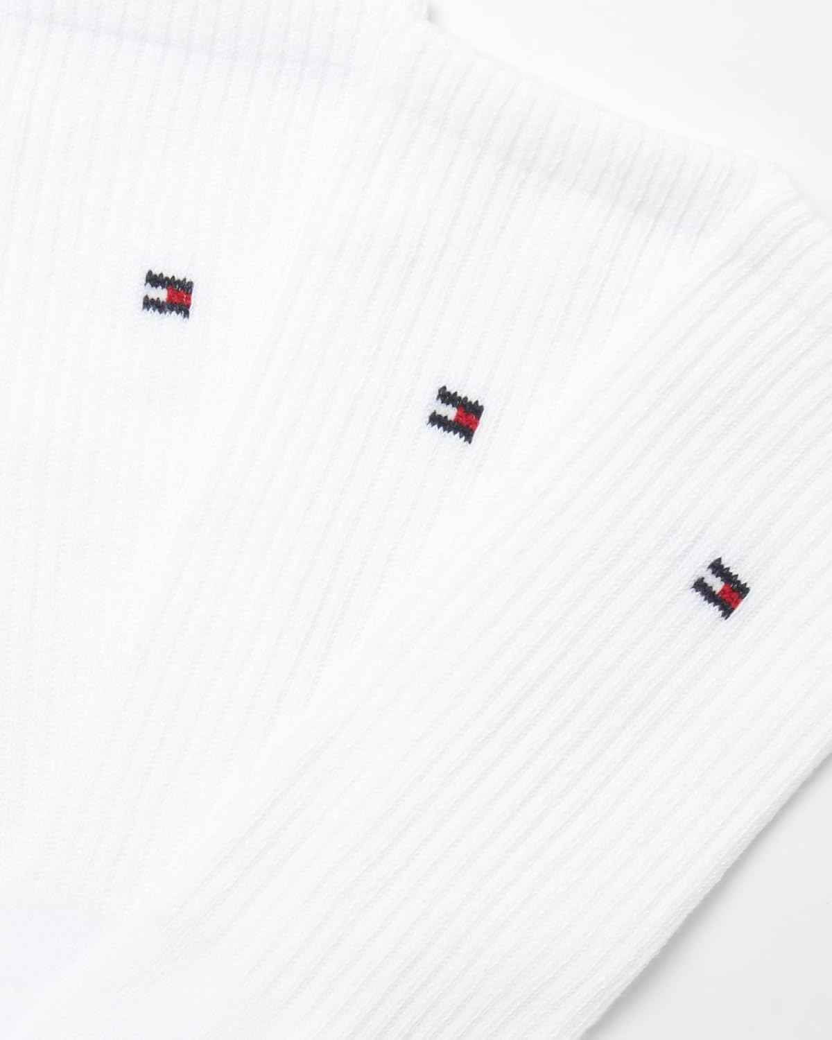 Мужские носки Tommy Hilfiger Crew Socks - 6 пар носков Performance Cushion Comfort Crew Socks - дышащие спортивные носки для мужчин (7-12), White — фото 4