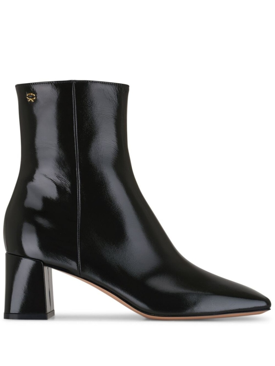 Gianvito Rossi кожаные ботинки, черный