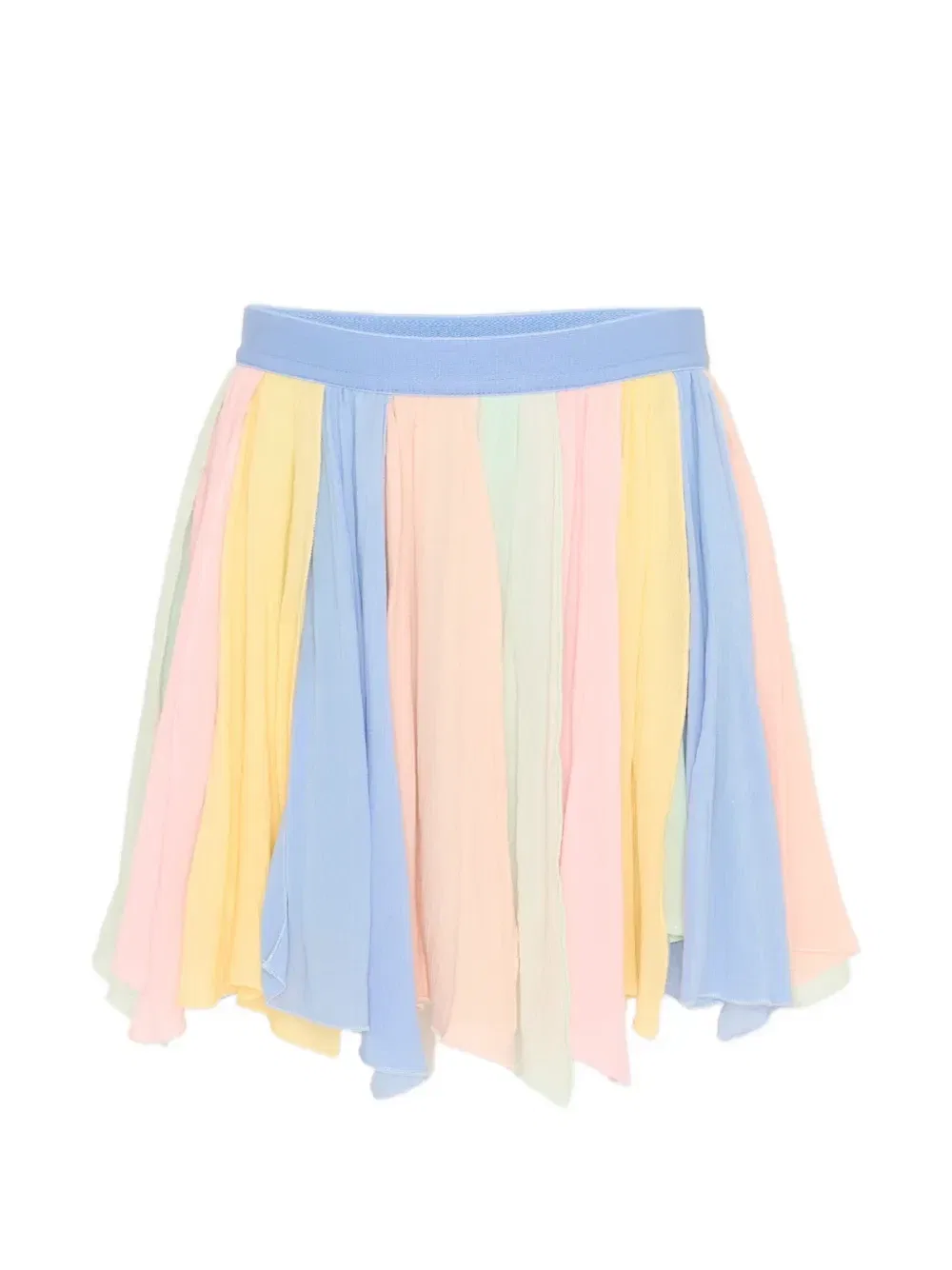 Юбка с эластичным поясом Stella McCartney Kids, синий