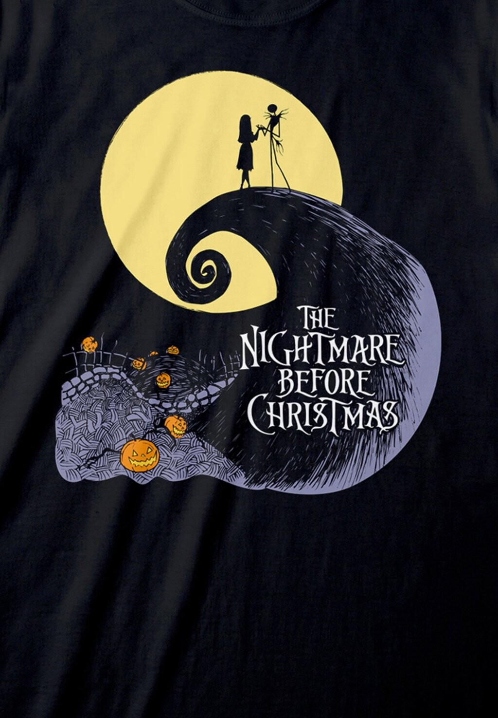 

Футболка с принтом DISNEY NIGHTMARE BEFORE CHRISTMAS Henry Tiger, черный