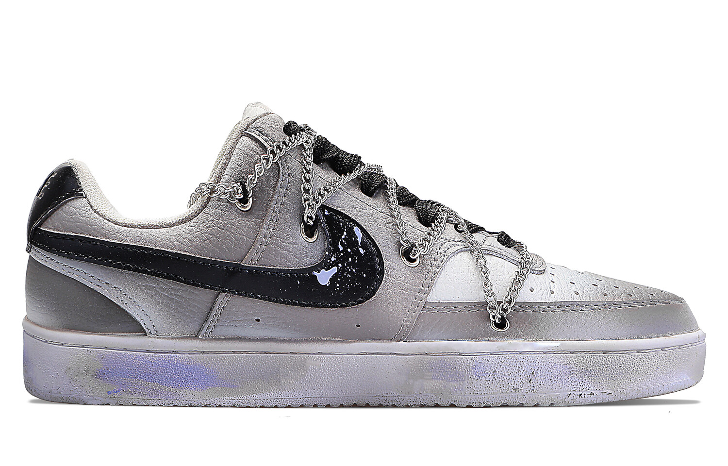 

Женские кроссовки для скейтбординга Nike Court Vision 1, Gray/White