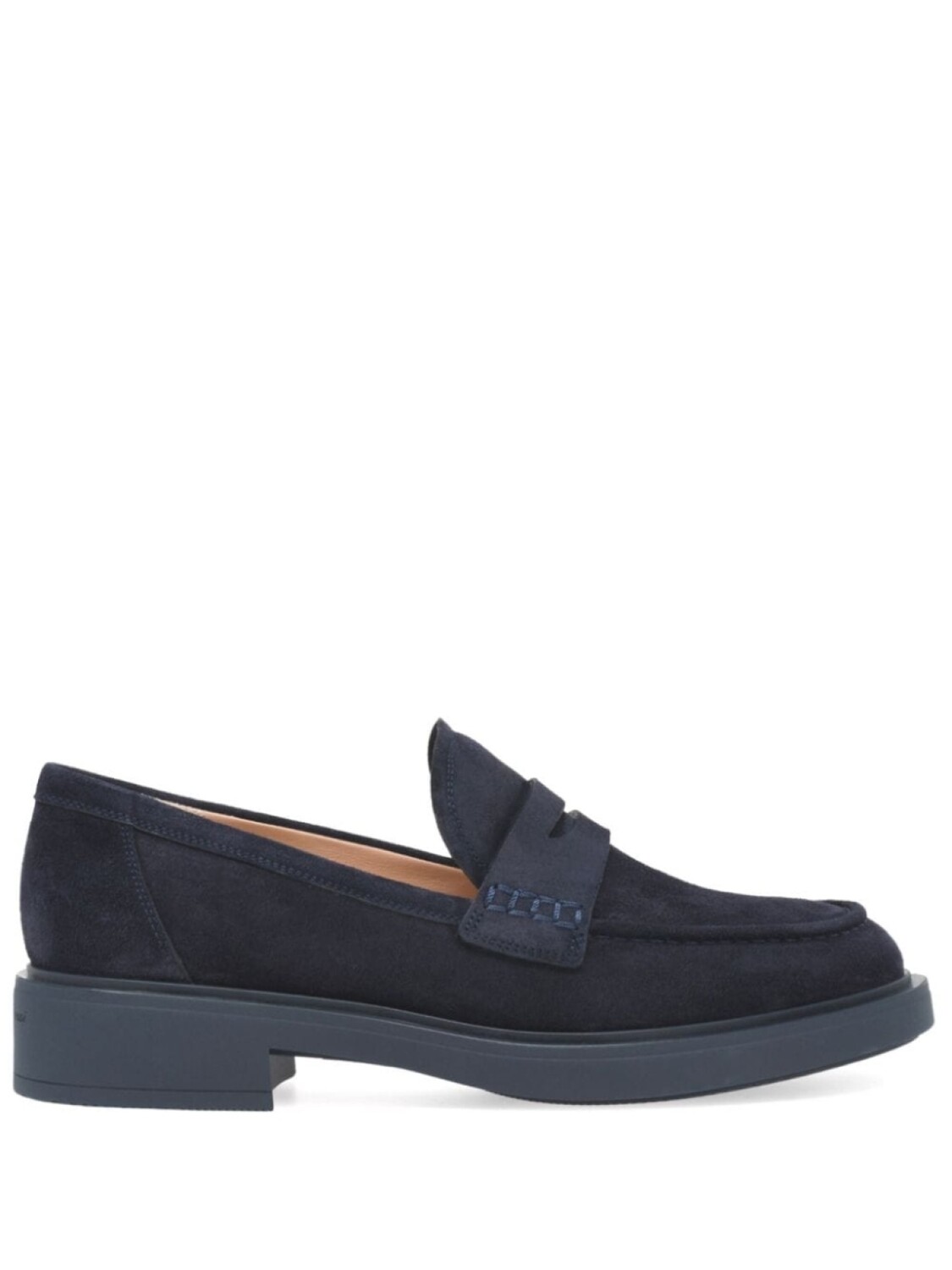 Gianvito Rossi лоферы Harris, синий