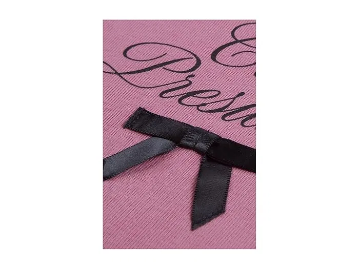 Футболка с принтом Galentine's Club Baby Tee abercrombie kids, Anf Cashmere Rose — фото 3