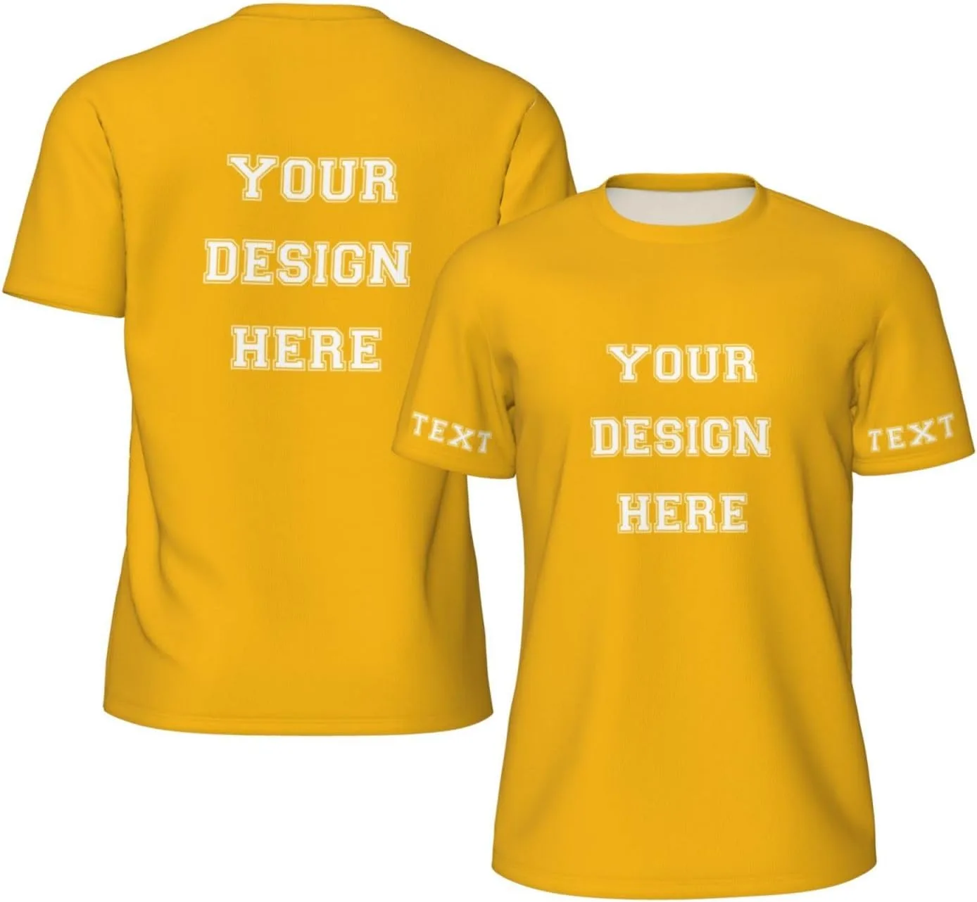 

Футболка с принтом на спине