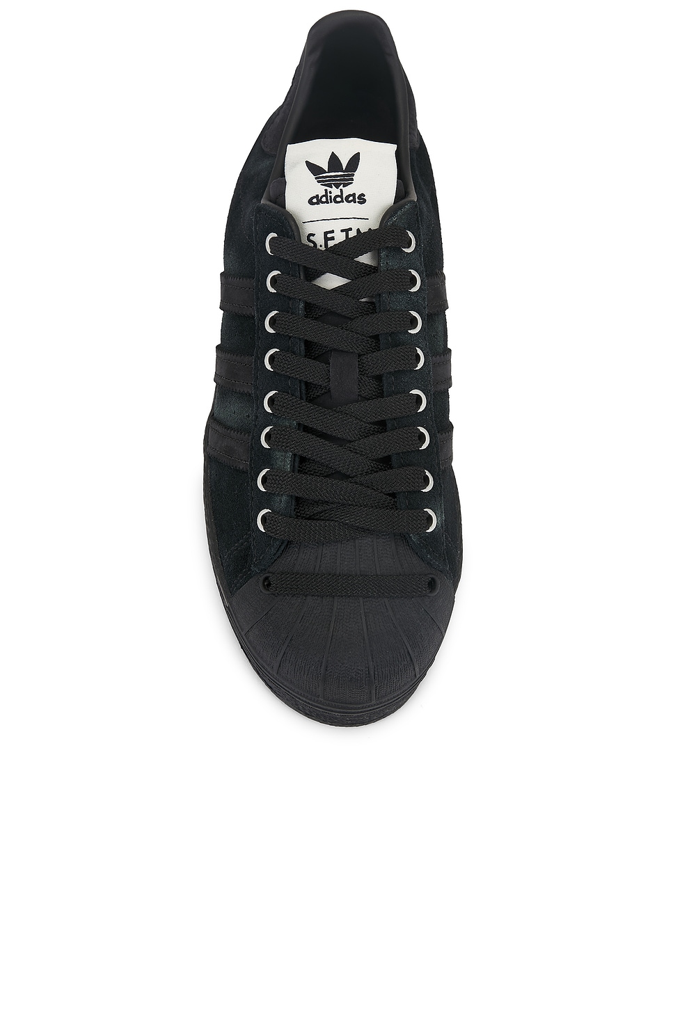 Кроссовки Superstar 82 Sftm Adidas By Song For The Mute, Grey, Core Black, & Cream White — фото 4