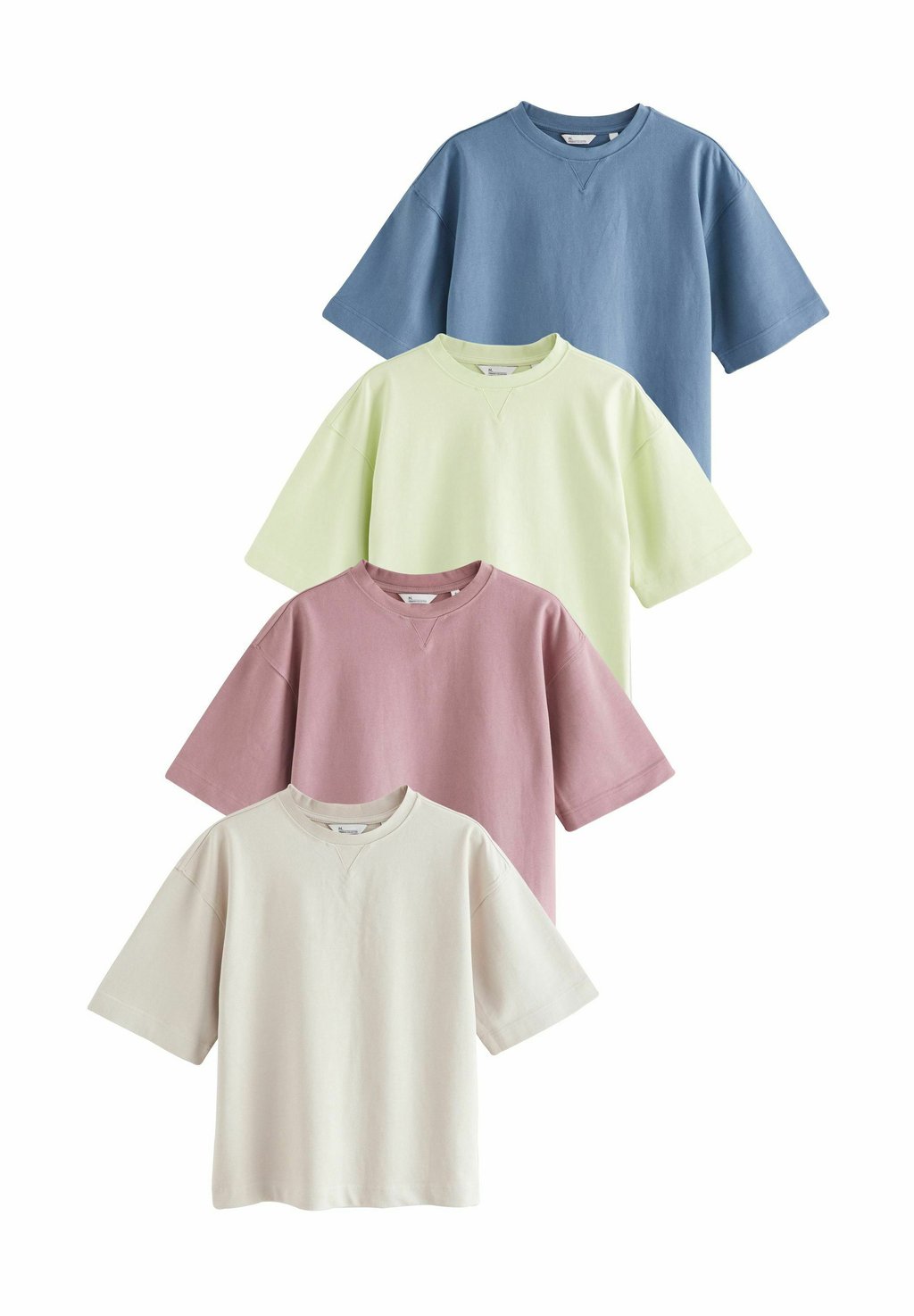 

Базовая футболка SHORT SLEEVE SOFT TOUCH 4 PACK Next, синий