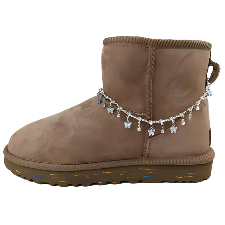 

CLASSIC CLEAR MINI Зимние ботинки женские каштановые Ugg, цвет Chestnut