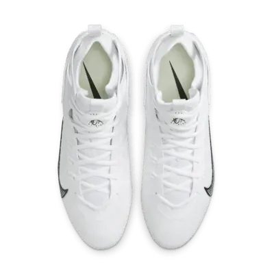 Бутсы Nike Huarache 9 Elite LAX Lacrosse Cleats, белый/черный — фото 4