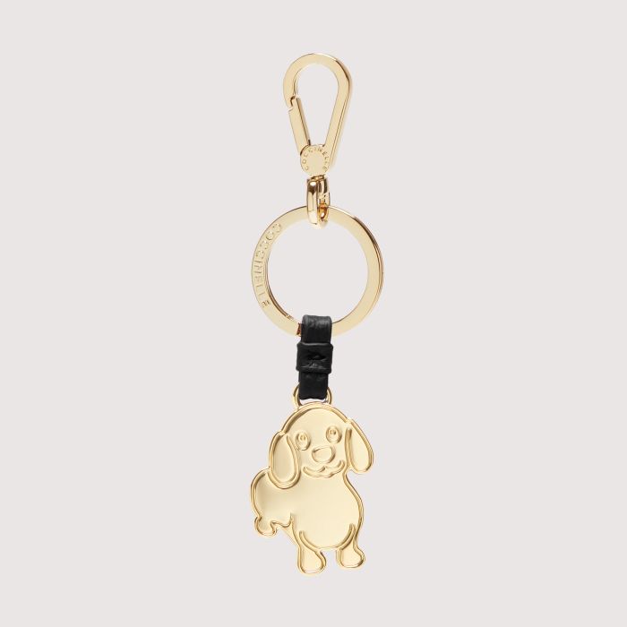 

Брелок Coccinelle Basic Metal Light gold, цвет Noir