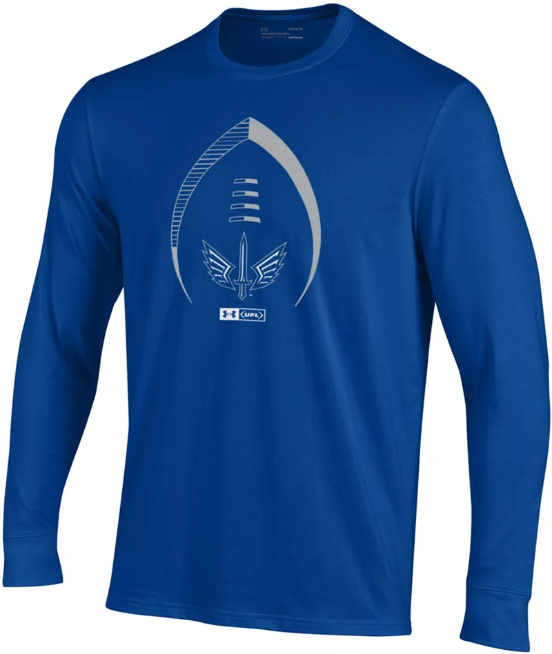

Футболка с длинными рукавами Under Armour Youth UFL St. Louis Battlehawks Royal Performance