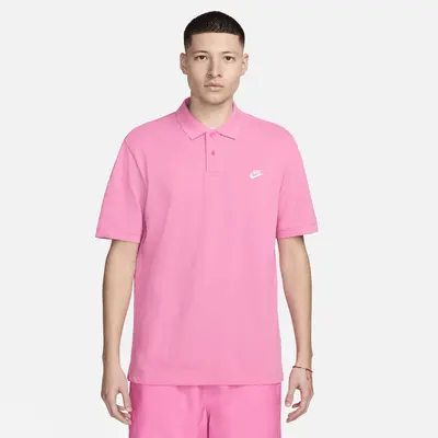 

Футболка Nike Club, цвет Playful Pink/White