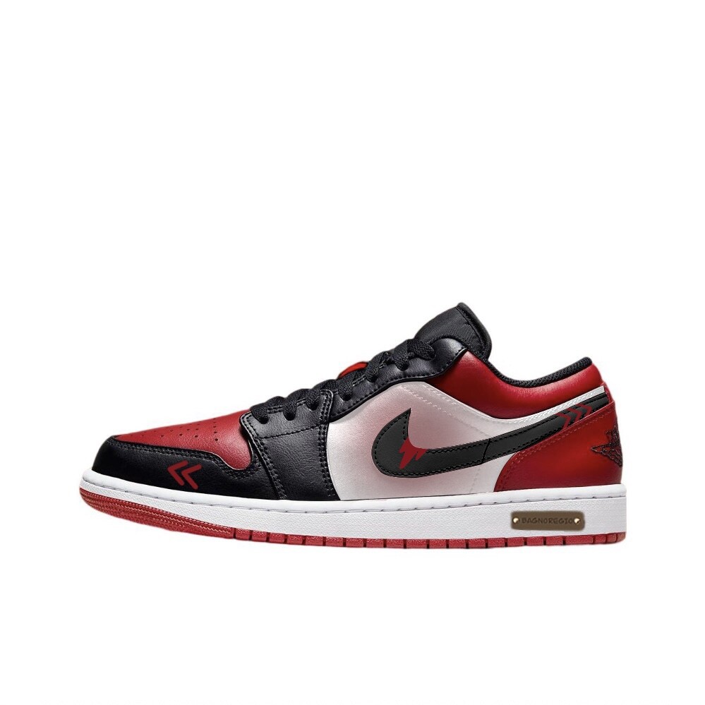 Jordan Air Jordan 1 Vintage Баскетбольные кроссовки унисекс, Black and Red