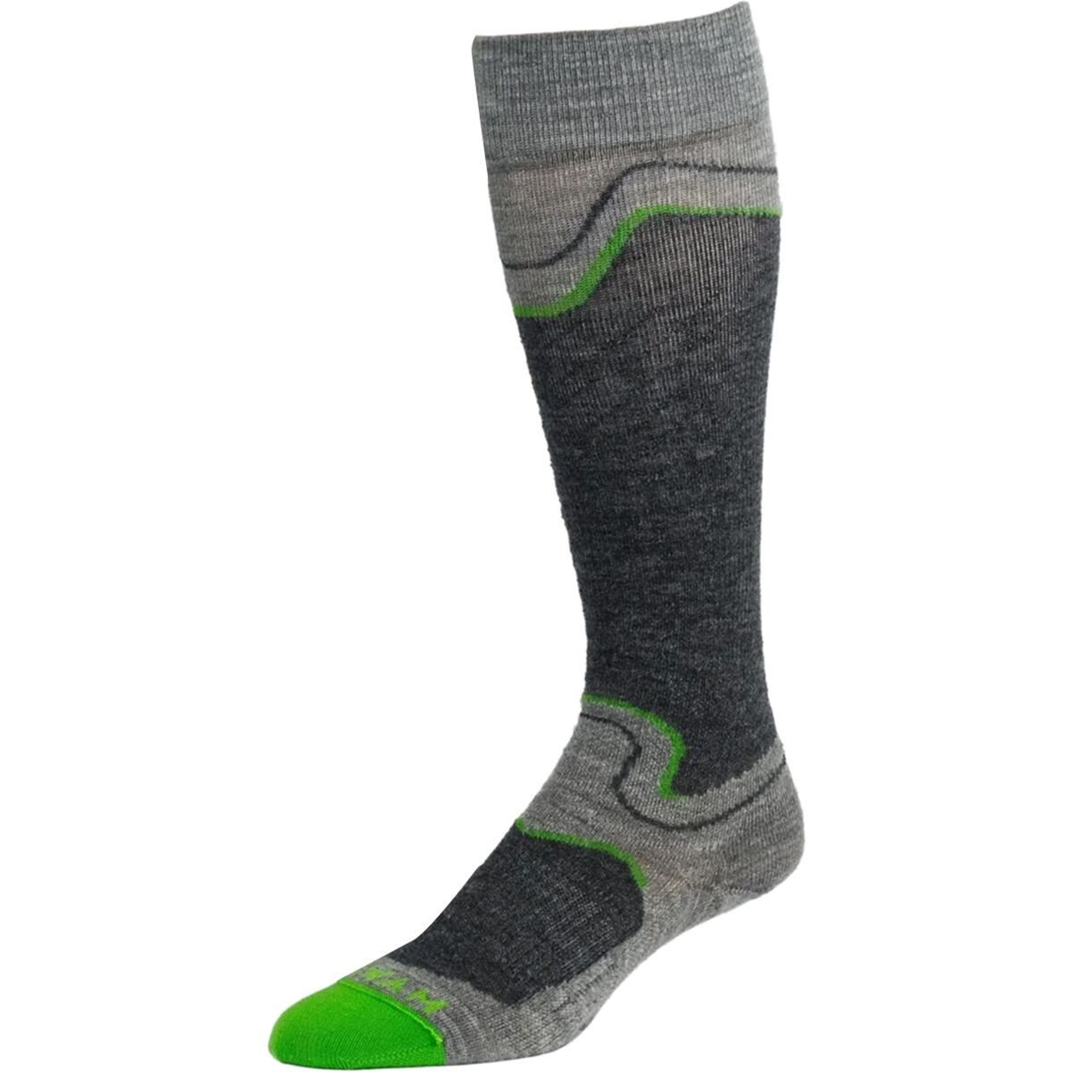 

Сверхлегкий носок Snow Junkie OTC Wigwam, цвет charcoal