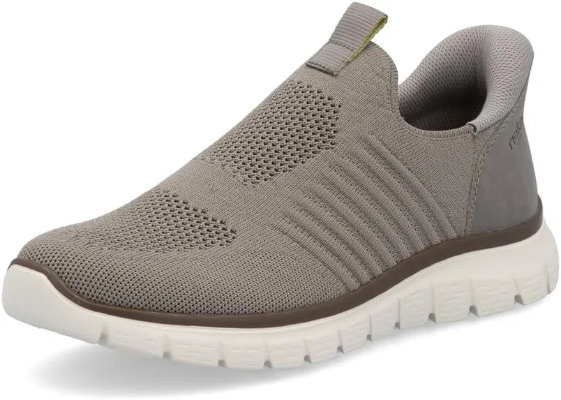 Мужские кроссовки без шнуровки Rieker B6659, Beige 64