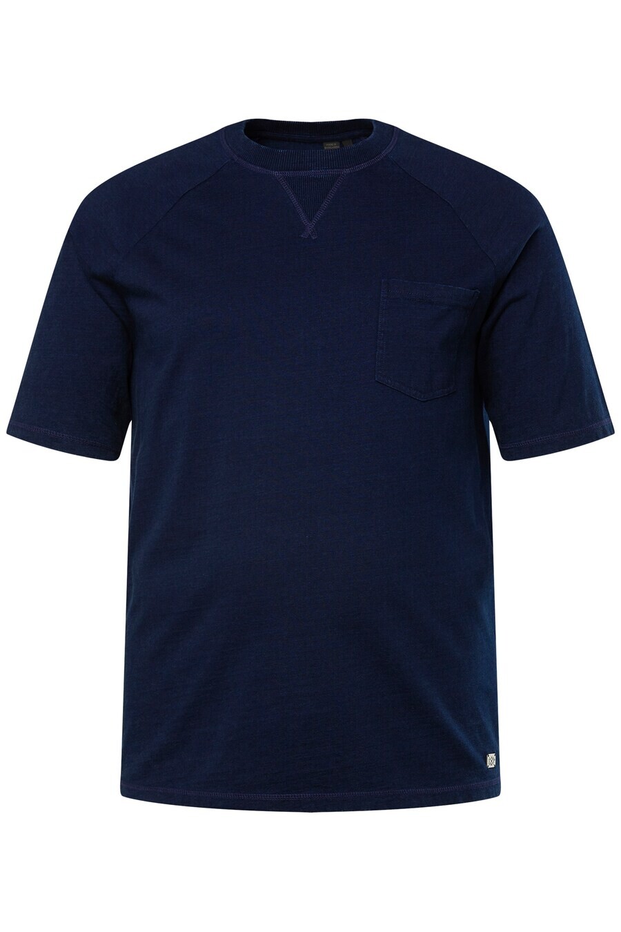 

Классическая футболка JP1880 Shirt, синий деним
