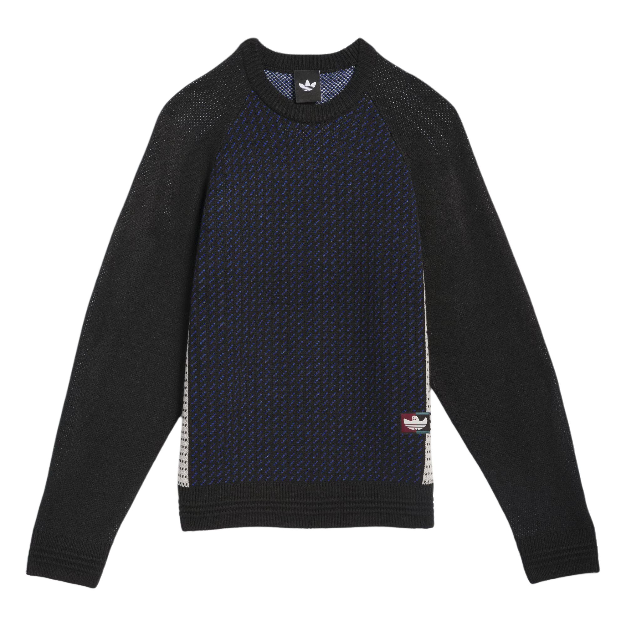 Shmoofoil FW25 Mark Gonzales Skateboarding Fully Fashioned джемпер мужской Adidas Originals, темно-синий