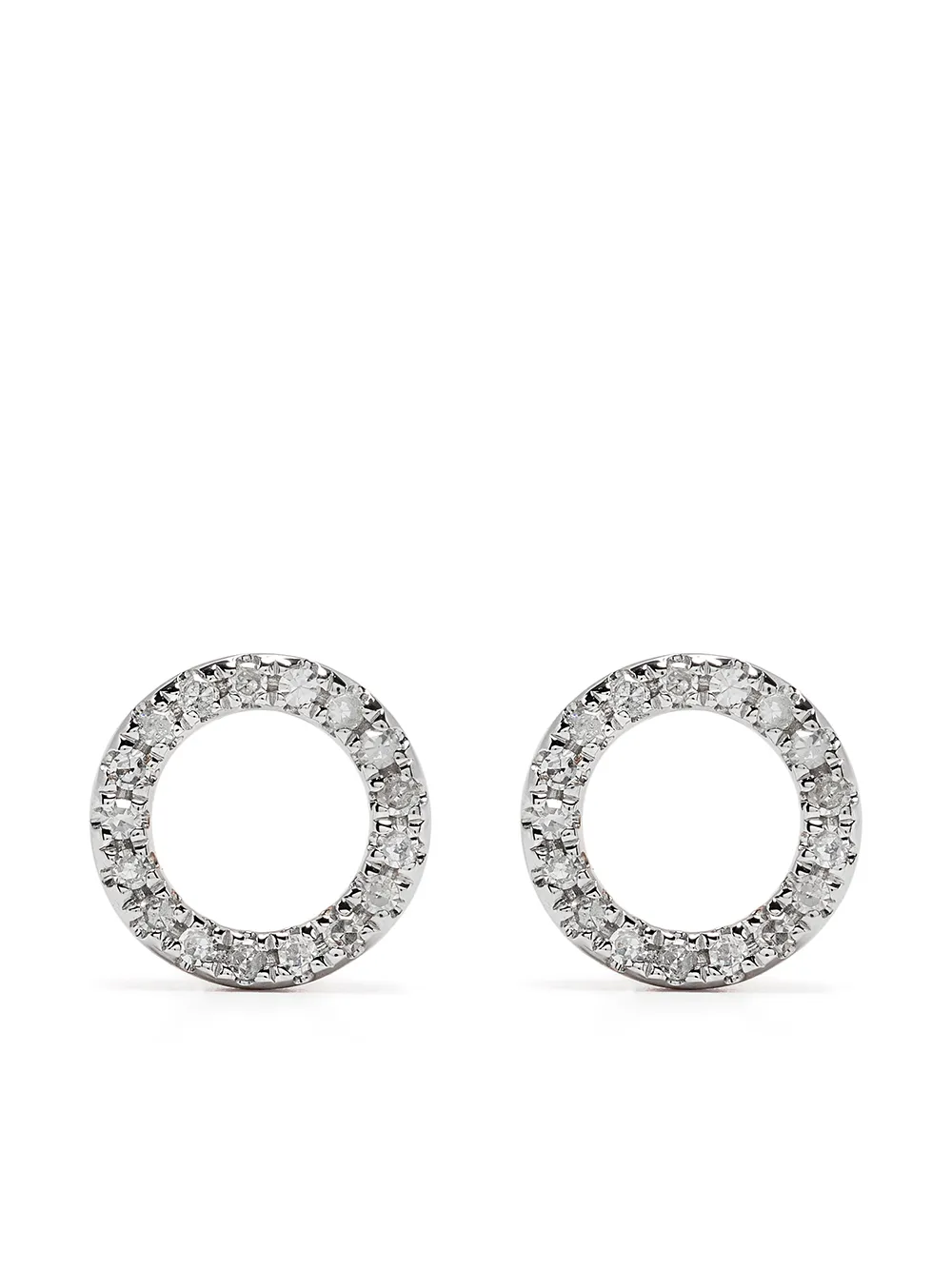 

Серьги Circle из розового золота с бриллиантами Djula, розовый