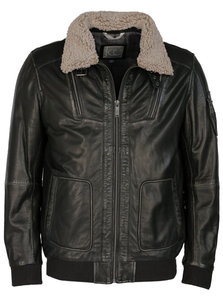 

Кожаная куртка JCC 3102245, цвет vintage black