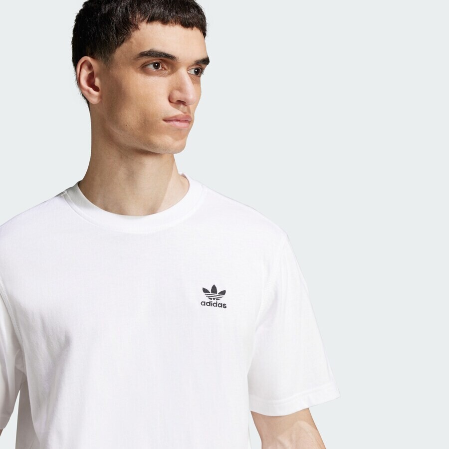 Классическая футболка ADIDAS ORIGINALS Shirt Trefoil Essentials, белый — фото 3