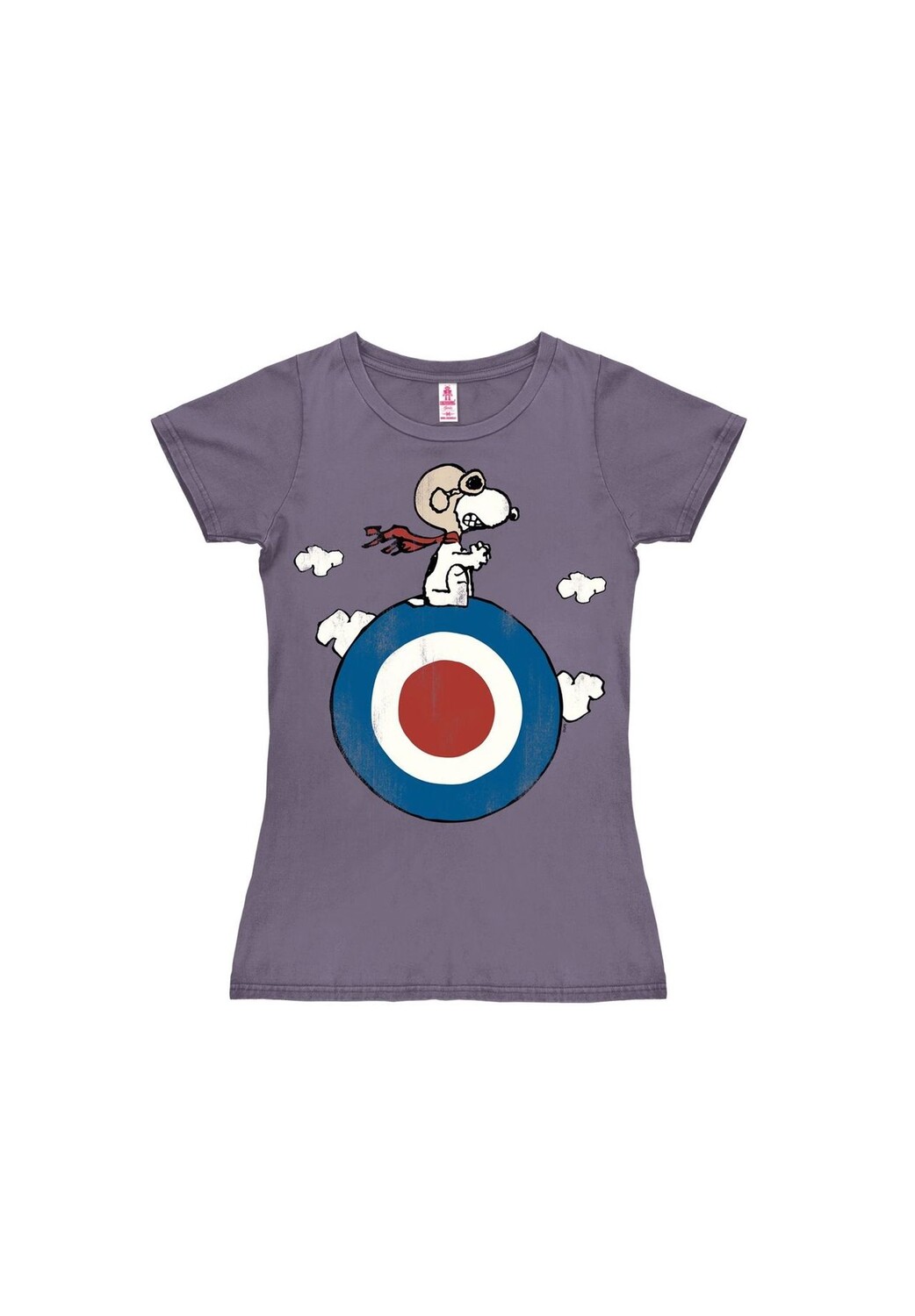 

Новая футболка для девочек Peanuts — Snoopy/Target LOGOSHIRT, лавандовый