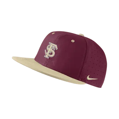 

Бейсболка Nike Florida State College Fitted Baseball Hat, цвет Team Maroon