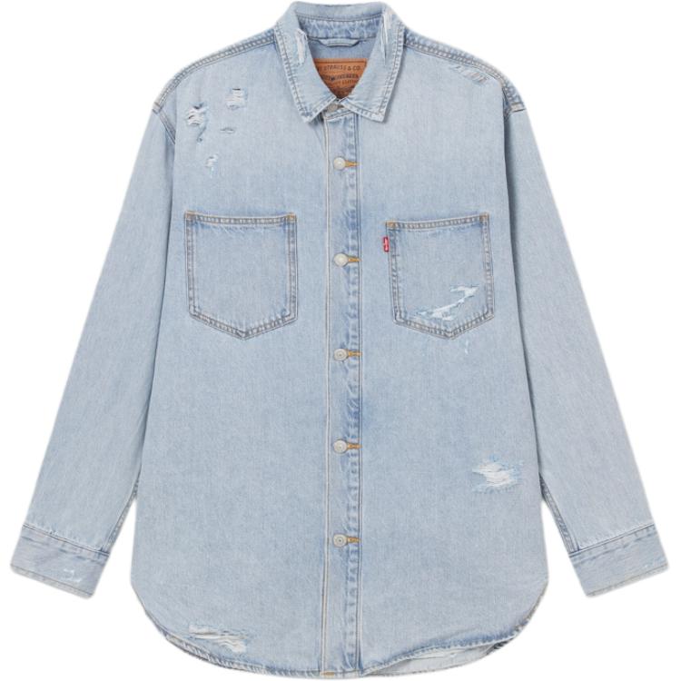

Levis Джинсовая куртка мужская синяя, Blue