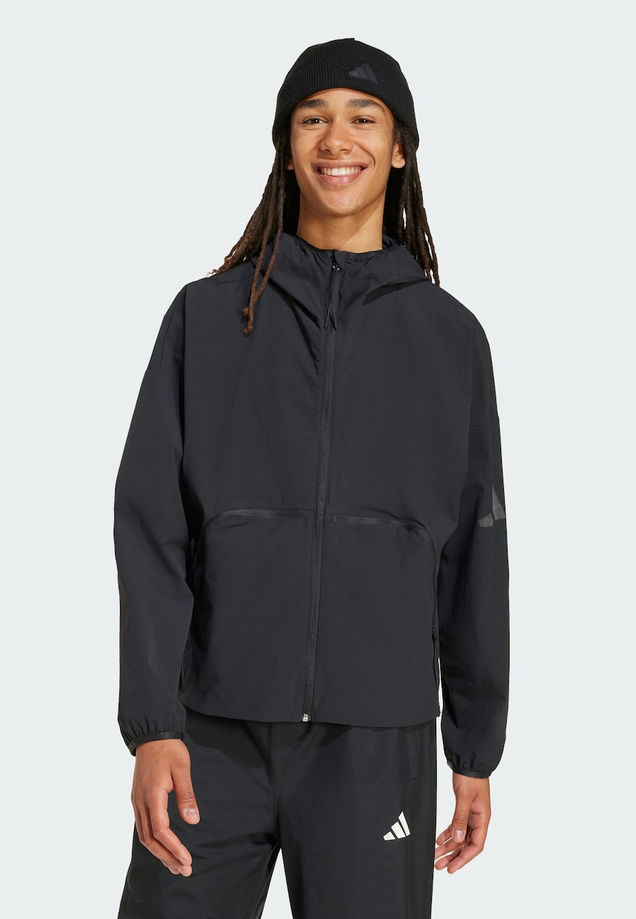 Спортивная куртка ADIDAS SPORTSWEAR Myshelter, черный — фото 2