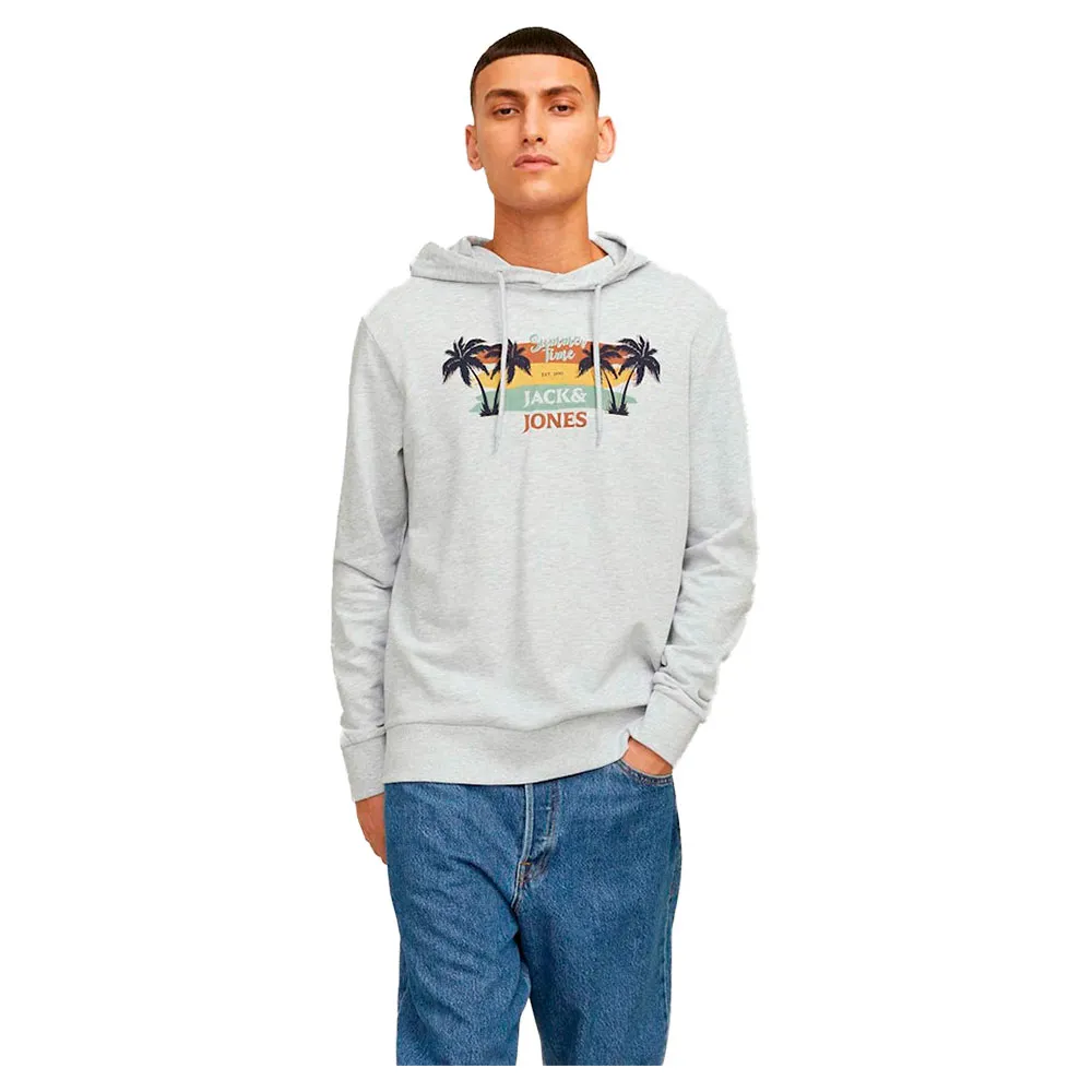 

Худи Jack & Jones Summer Vibe, серый