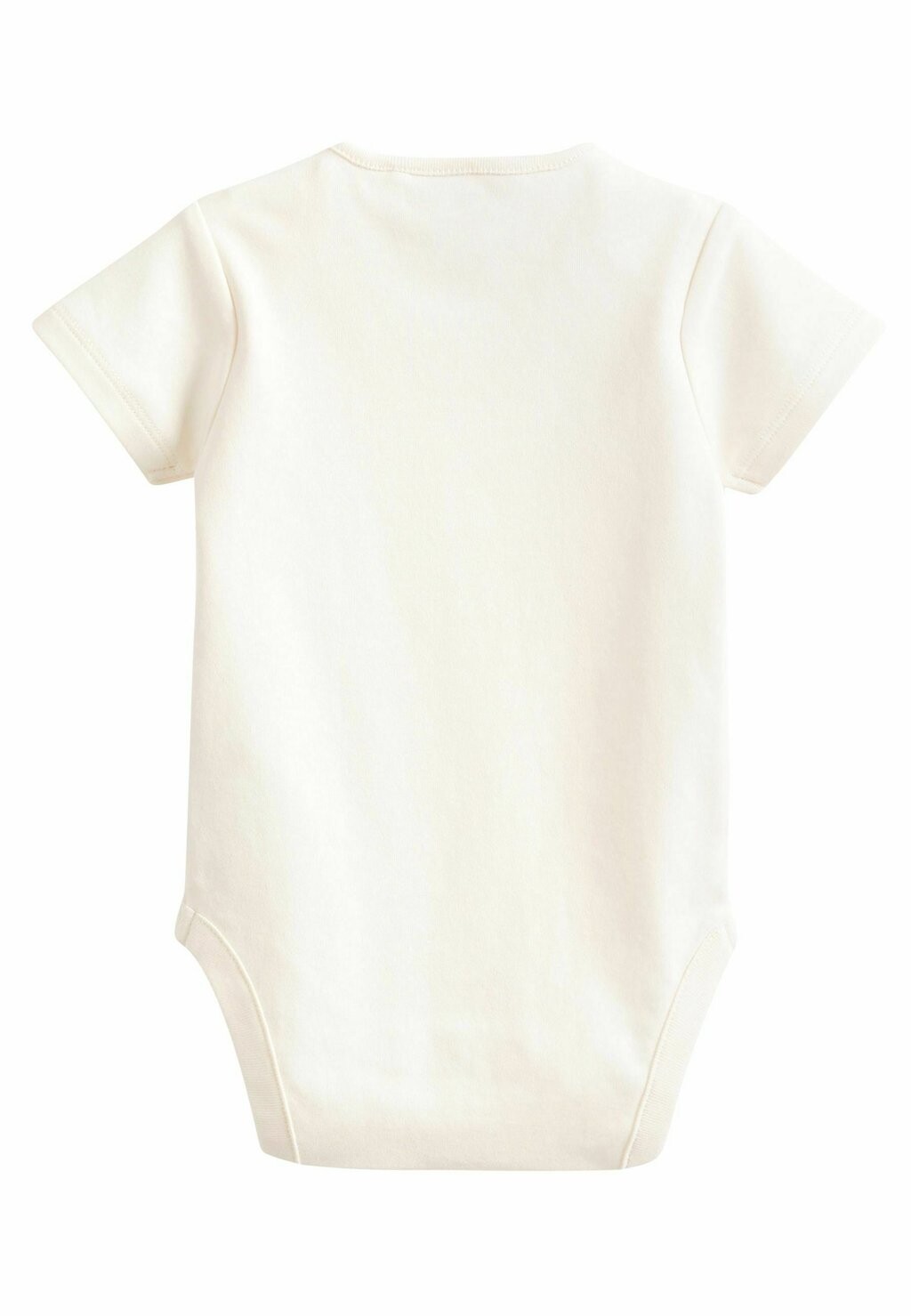 Базовая футболка 5 PACK SHORT SLEEVE Next, цвет cream — фото 3