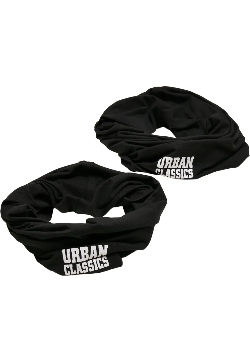 

Шарф URBAN CLASSICS " Urban Classics Unisex Logo Tube Scarf, 2 шт.", черный