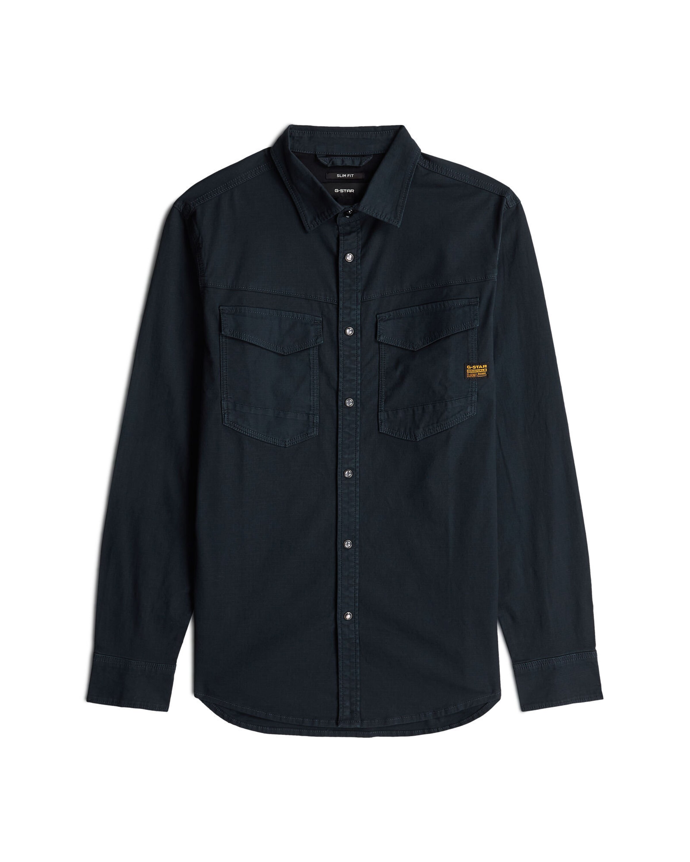 

G-STAR Рубашка 'Dakota' в морском синем цвете, Slim fit, на пуговицах