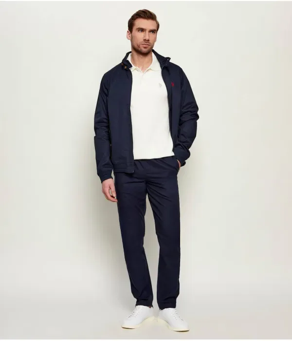 Брюки classic fit Us Polo Assn, темно-синий — фото 2
