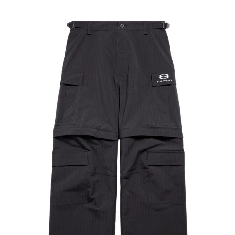 Брюки мужские Balenciaga Light Cargo, черный — фото 3