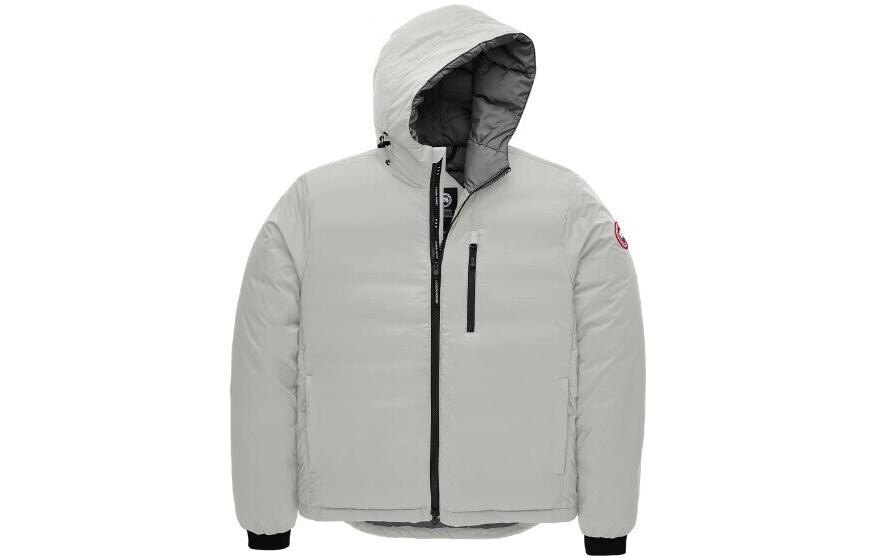

Мужской пуховик Canada Goose, серебристо-серый