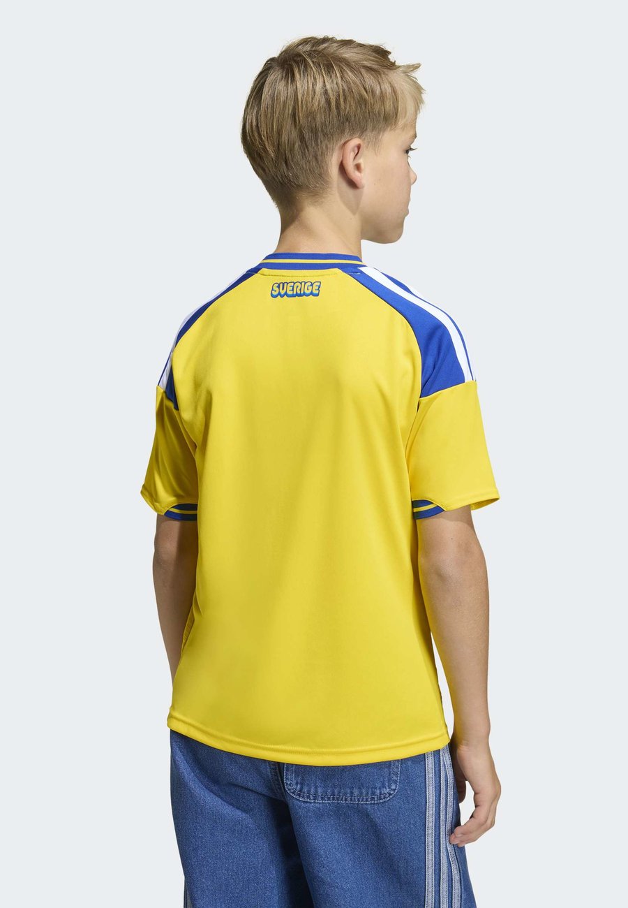 Футболка Adidas Performance SVFF SWEDEN HOME YOUTH UNISEX, Yellow — фото 3