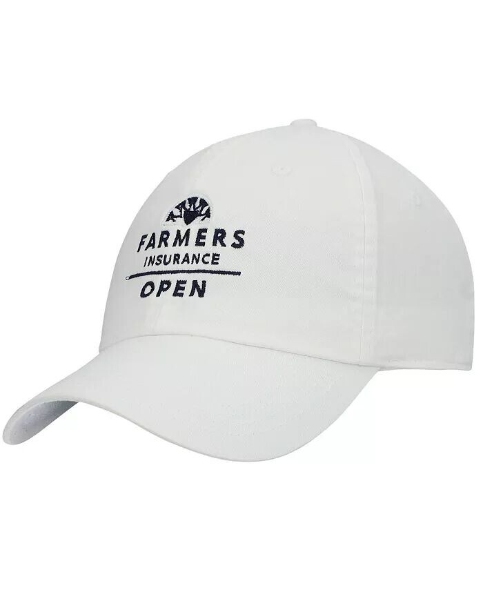 

Мужская белая регулируемая шляпа Farmers Insurance Open Shawmut Ahead, белый