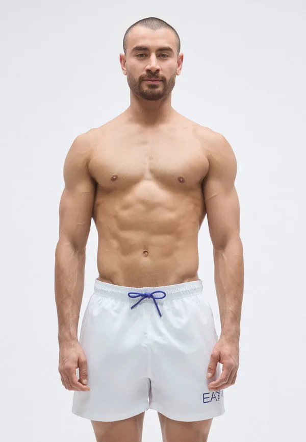 

Плавательные шорты-боксеры с расширенным логотипом для водных видов спорта Ea7 Emporio Armani, White/Clematis Blue, Белый, Плавательные шорты-боксеры с расширенным логотипом для водных видов спорта Ea7 Emporio Armani, White/Clematis Blue