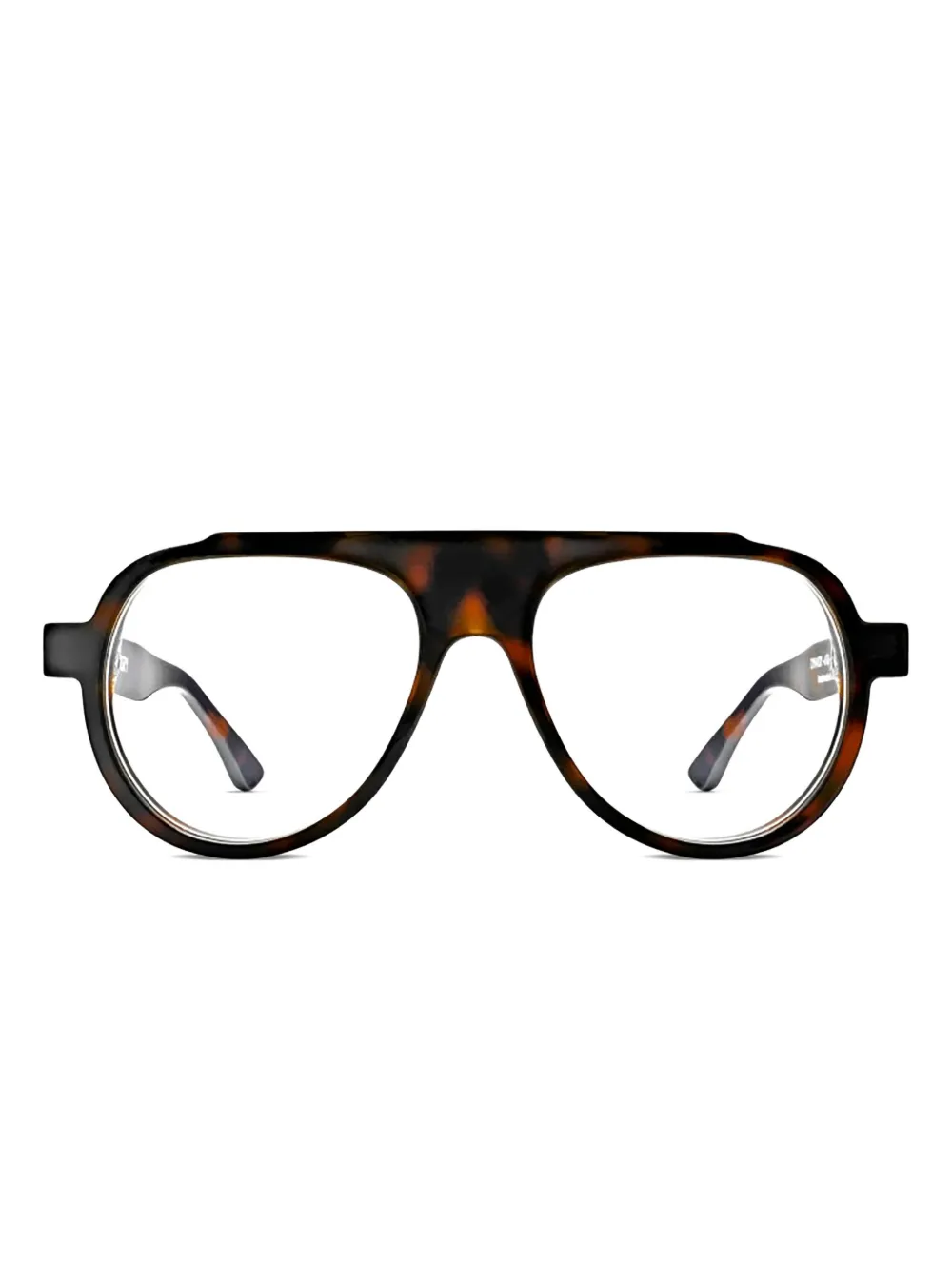 

Очки "династия" в стиле browline Thierry Lasry, коричневый