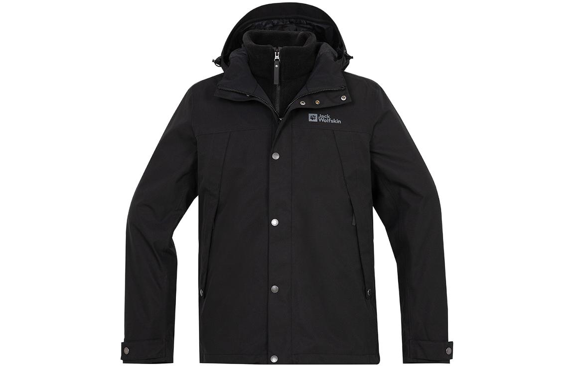 

Куртка-ветровка мужская JACK WOLFSKIN, черный/6000