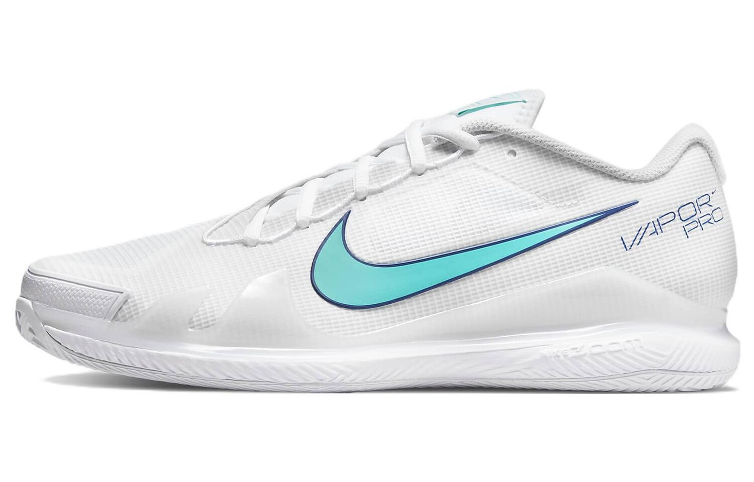 

Теннисные кроссовки Air Zoom Vapor Pro мужские с низким верхом, белые/королевские синие Nike