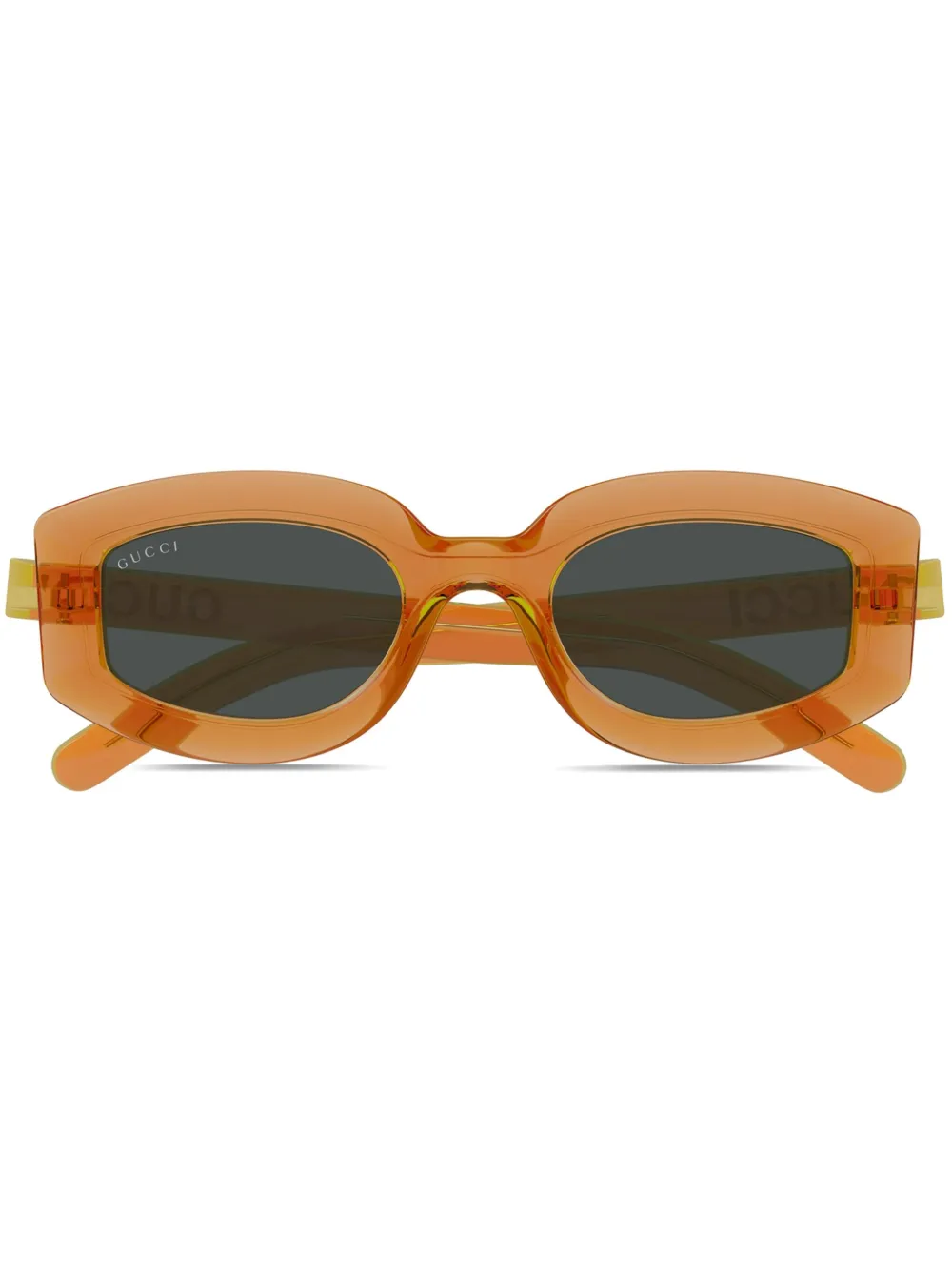 

Солнцезащитные очки с логотипом Gucci Eyewear, оранжевый
