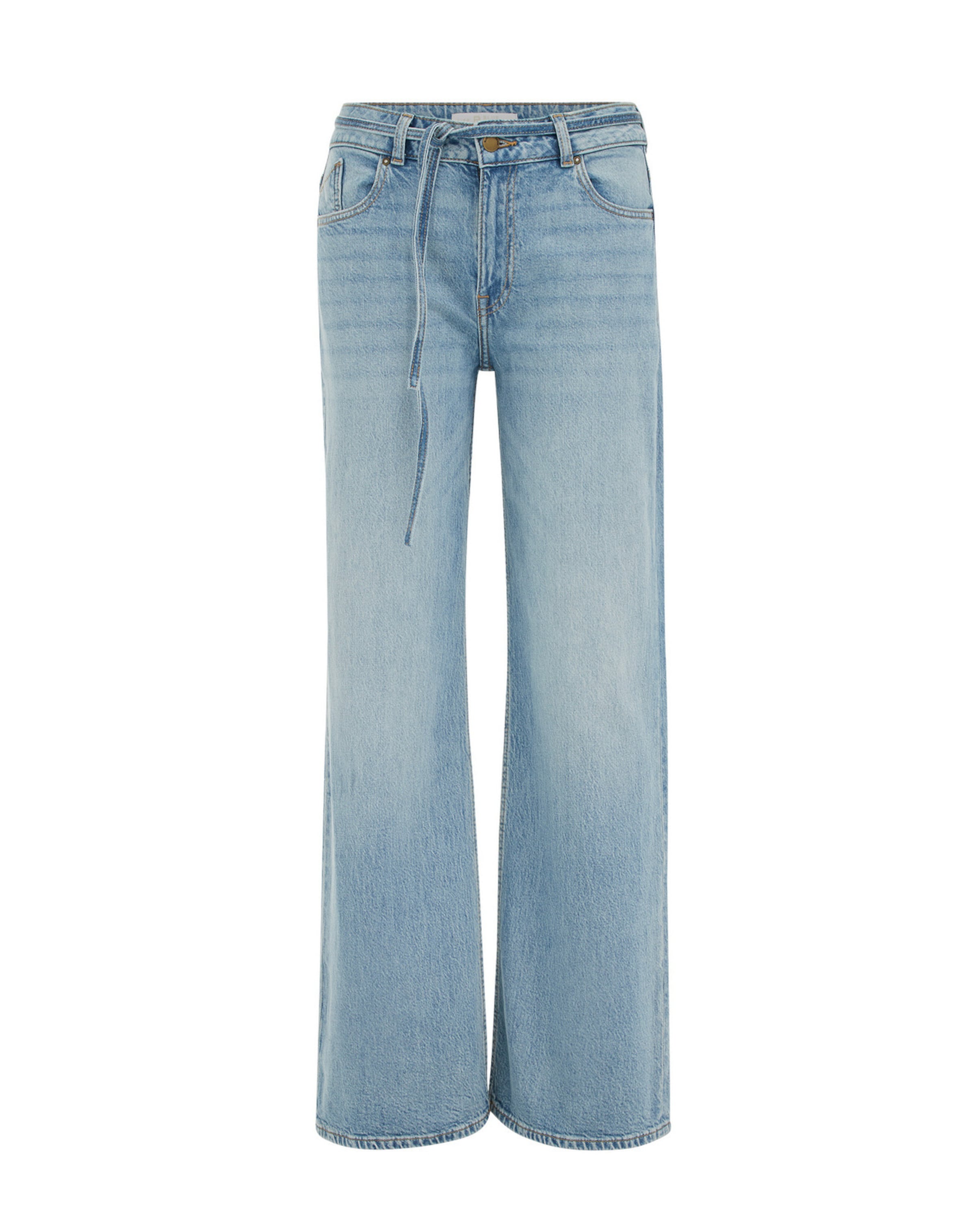 

WE Fashion Джинсы с широкими штанинами в синем цвете