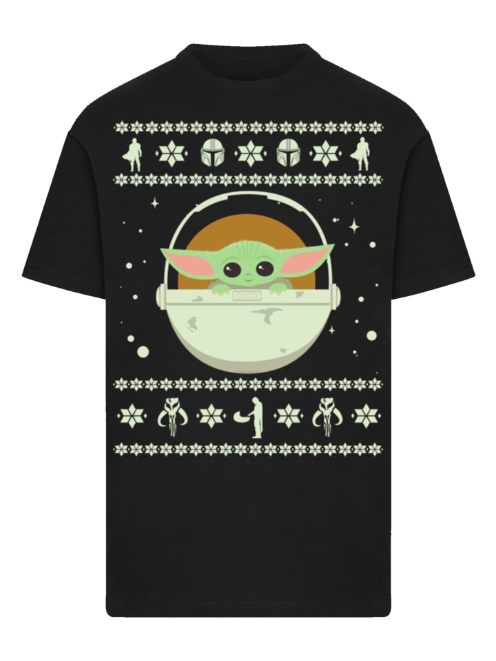 

Рождественская футболка Мандалорец Дитя из сериала Звездные войны черного цвета F4NT4STIC, Черный, Рождественская футболка Мандалорец Дитя из сериала Звездные войны черного цвета F4NT4STIC