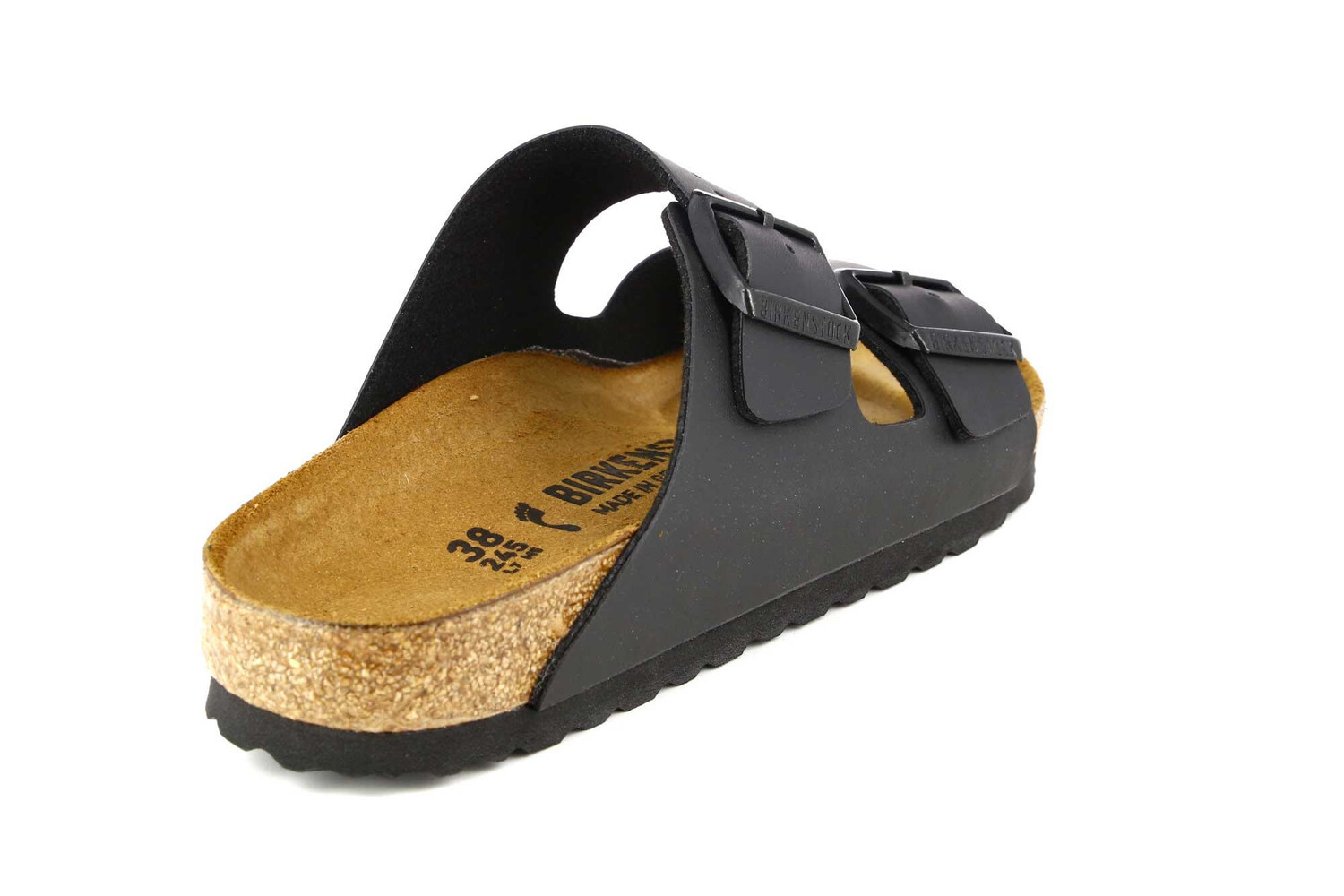 Сандалии на плоской подошве Arizona bf - узкие Birkenstock, черный — фото 3