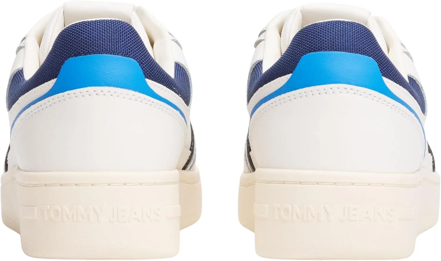 Кроссовки Tommy Jeans Herren Cupsole Sneaker Retro Basket Low Top, Navy Blue — фото 2