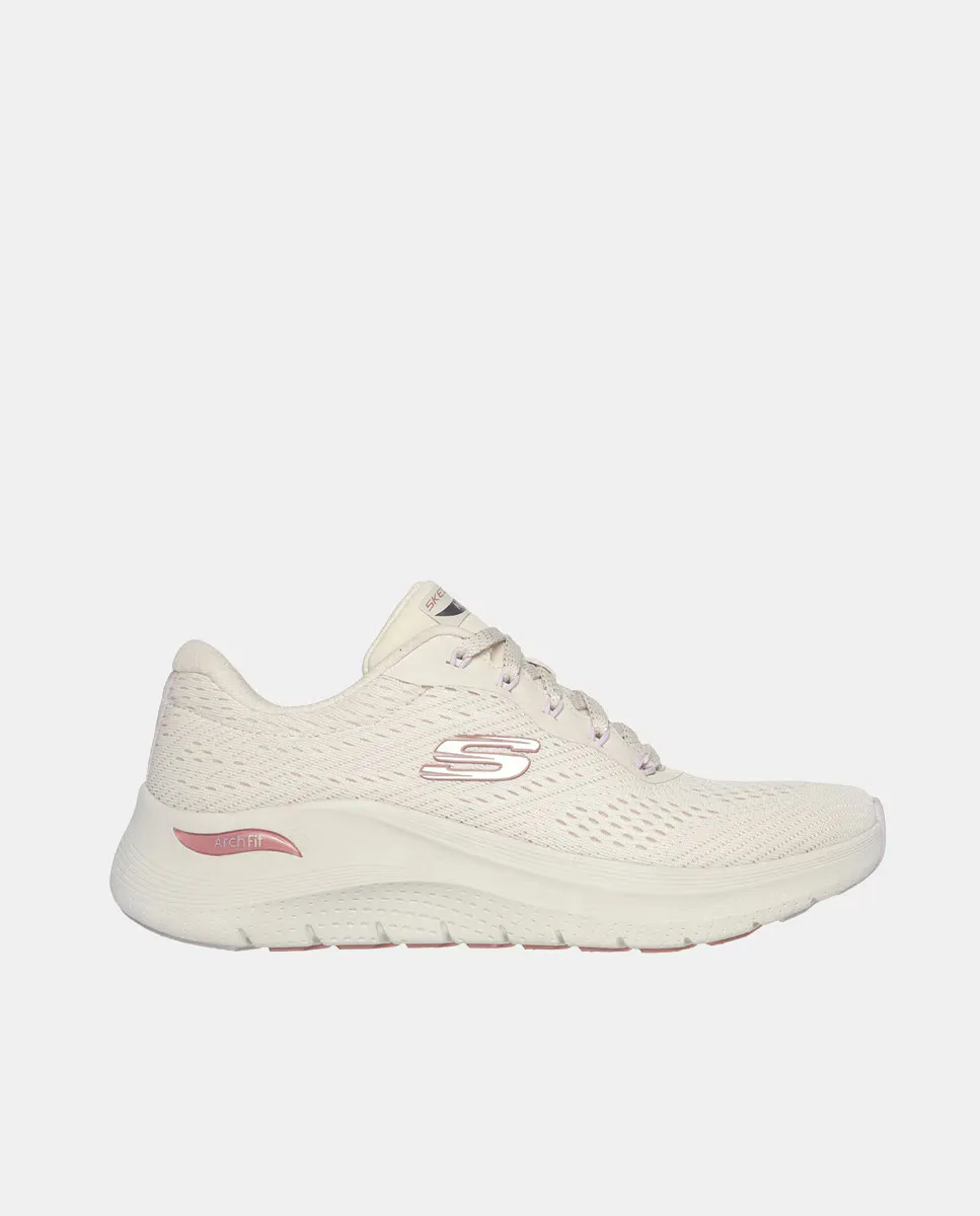 

Женские низкие кроссовки Arch Fit 2.0 из технической сетки Skechers, бежевый