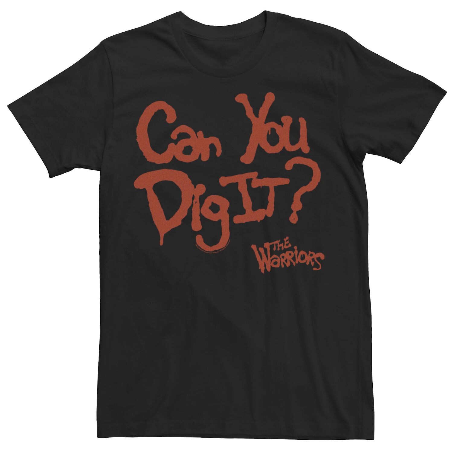 

Мужская футболка The Warriors Can You Dig It Quote Licensed Character